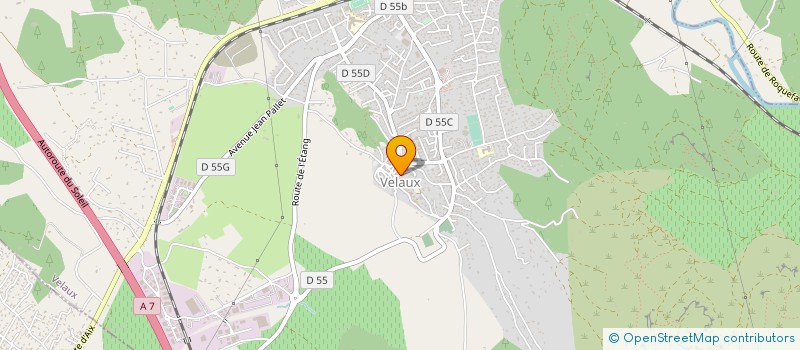 localisation de l'entreprise NSF SUD à VELAUX