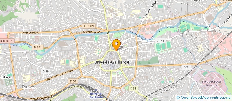 localisation de l'entreprise NSFL  BRIVE-LA-GAILLARDE