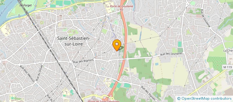 localisation de l'entreprise NSG  SAINT-SEBASTIEN-SUR-LOIRE