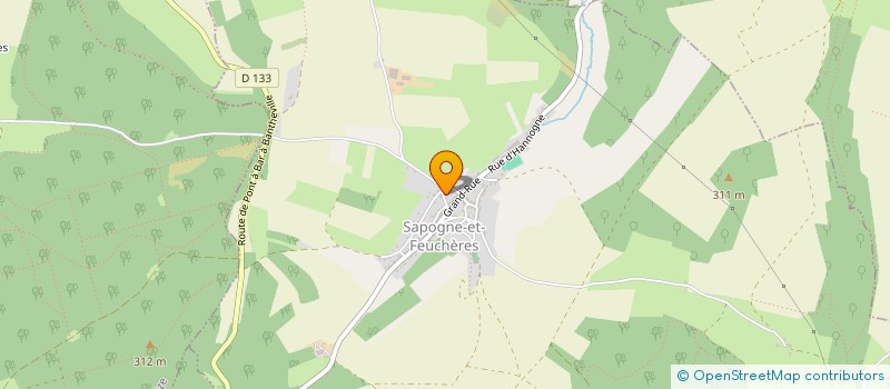 localisation de l'entreprise NSG  SAPOGNE-ET-FEUCHERES