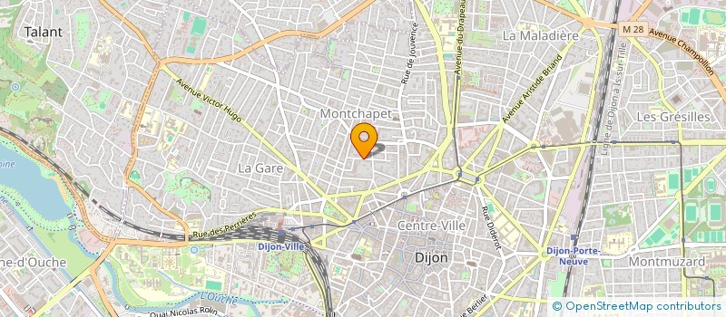 localisation de l'entreprise NSG à DIJON