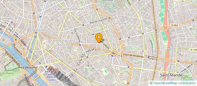 localisation de l'entreprise NSG  PARIS