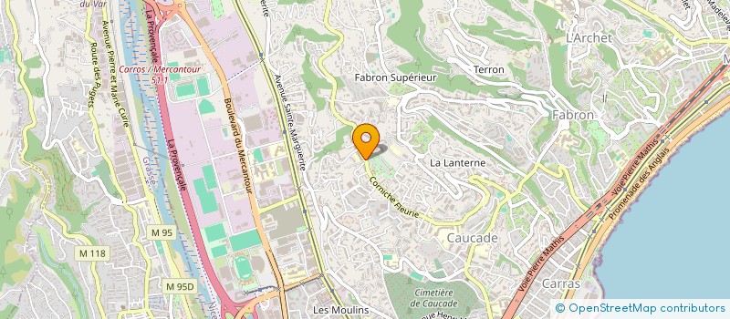 localisation de l'entreprise NSI à NICE
