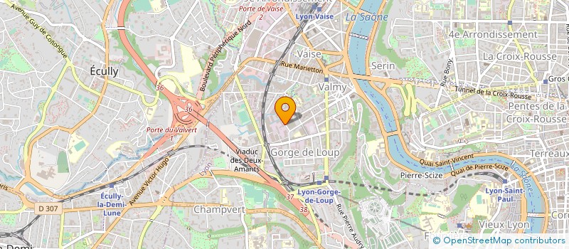 localisation de l'entreprise NSI FRANCE à LYON