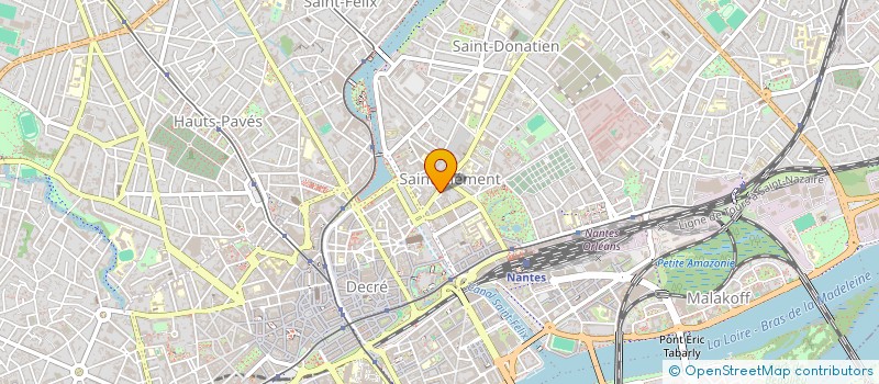 localisation de l'entreprise NSI GROUP à NANTES