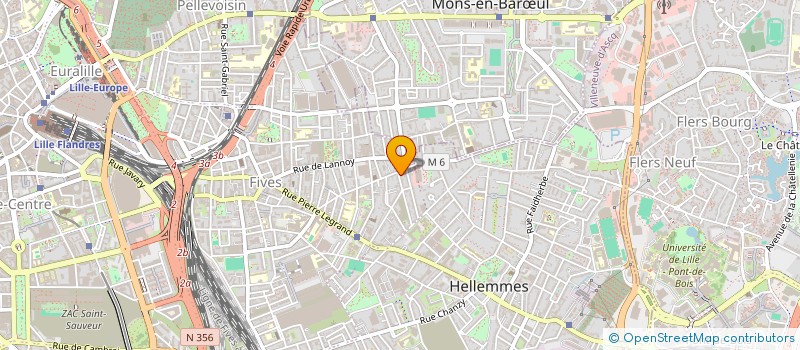 localisation de l'entreprise NSI NEGOCIANT EN MATERIEL à LILLE