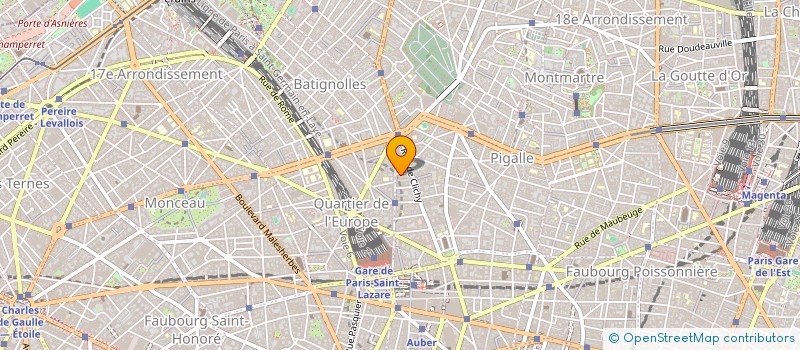 localisation de l'entreprise NSI SARL à PARIS