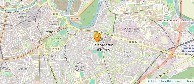 localisation de l'entreprise NSI2 CONSULTING à SAINT-MARTIN-D'HERES