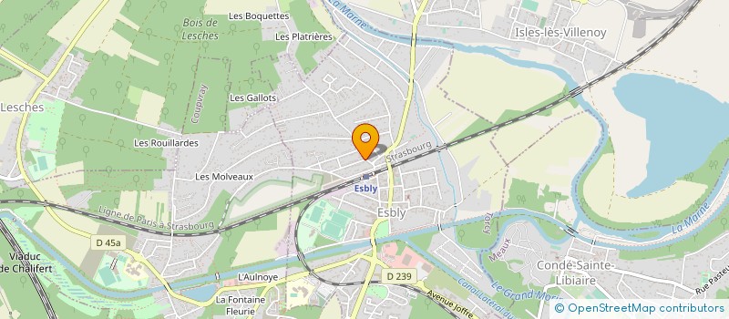 localisation de l'entreprise NSIMBA GEGE EXOTIQUE à ESBLY