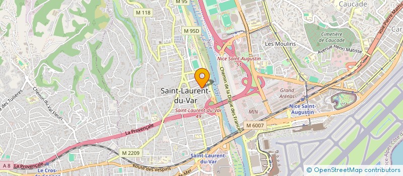 localisation de l'entreprise NSIT CONSULTING & ENGINEERING à SAINT-LAURENT-DU-VAR
