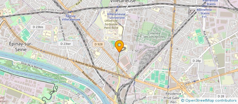 localisation de l'entreprise NSJ PECHE  VILLETANEUSE