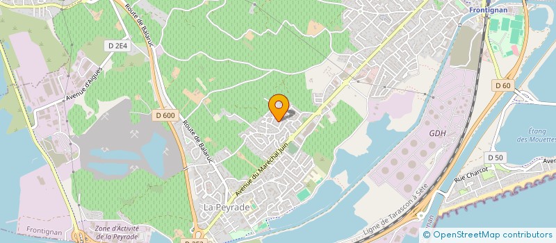 localisation de l'entreprise NSK à FRONTIGNAN