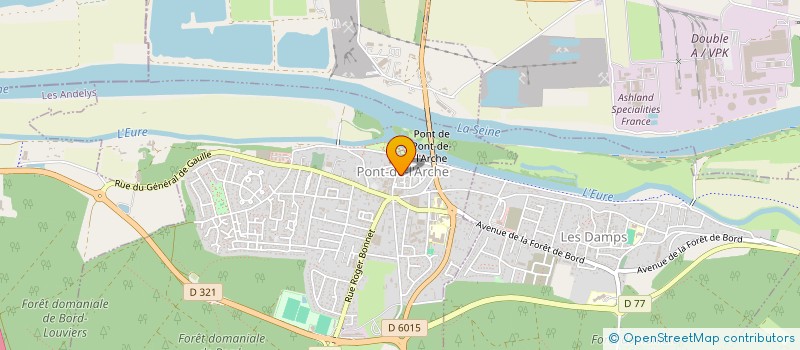 localisation de l'entreprise NSK  PONT-DE-L'ARCHE