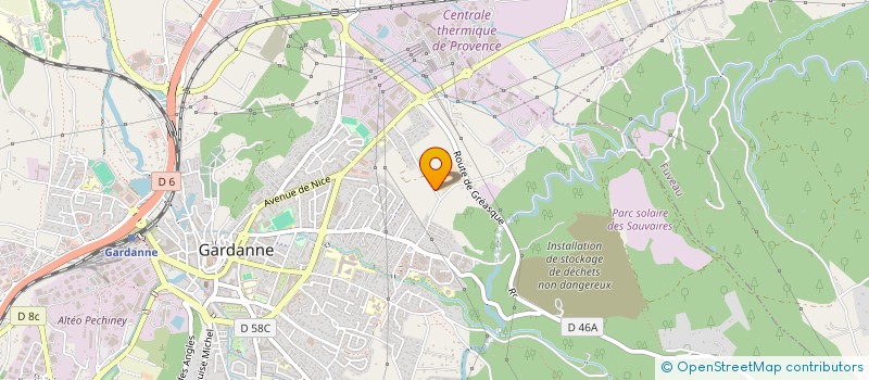 localisation de l'entreprise NSK  GARDANNE