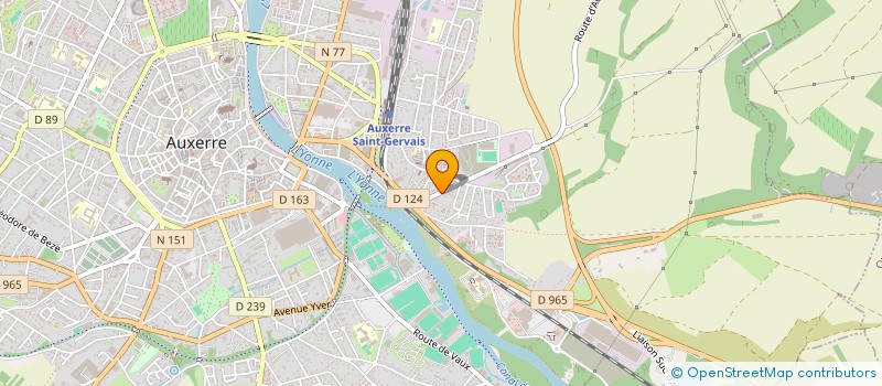 localisation de l'entreprise NSK IMMO  AUXERRE