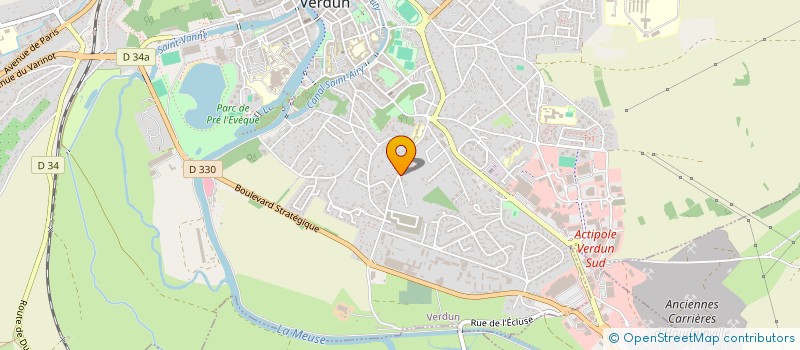 localisation de l'entreprise NSKICOMPOSITE  VERDUN
