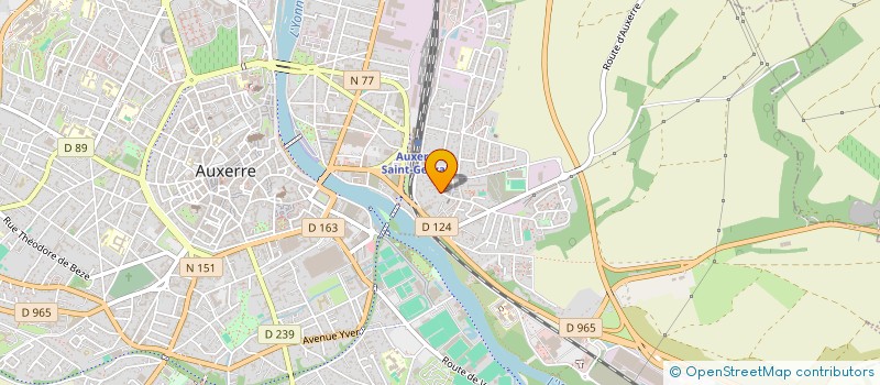 localisation de l'entreprise NSKL à AUXERRE