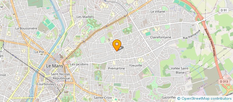 localisation de l'entreprise NSL à LE MANS