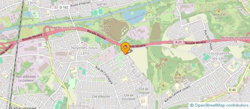 localisation de l'entreprise NSL PIXEL  NOYELLES-SOUS-LENS