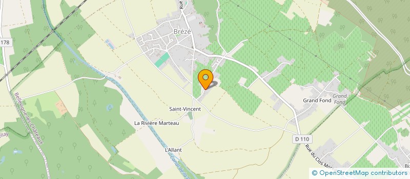 localisation de l'entreprise NSLC  BELLEVIGNE-LES-CHATEAUX