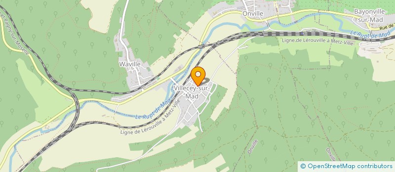 localisation de l'entreprise NSLM  VILLECEY-SUR-MAD