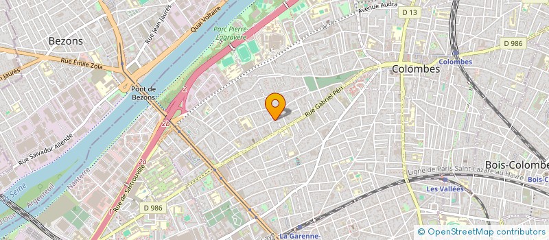 localisation de l'entreprise NSLO CONSULTING à COLOMBES