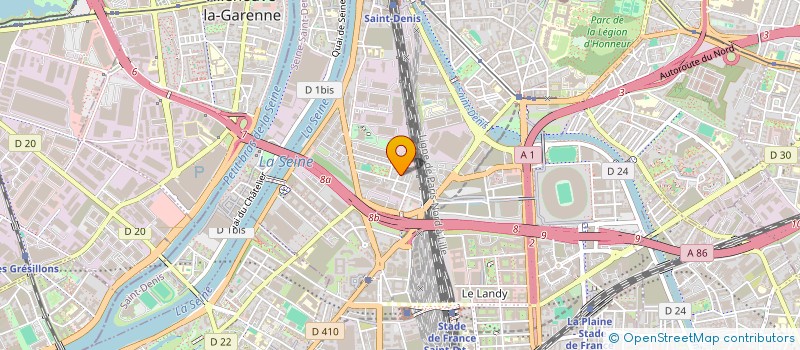 localisation de l'entreprise NSM  SAINT-DENIS