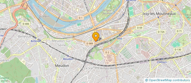 localisation de l'entreprise NSM CONSEIL à ISSY-LES-MOULINEAUX