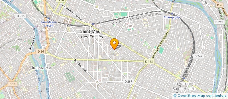 localisation de l'entreprise NSM COSSONEAU à SAINT-MAUR-DES-FOSSES