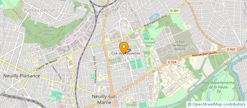 localisation de l'entreprise NSM PRODUCTION à NEUILLY-SUR-MARNE