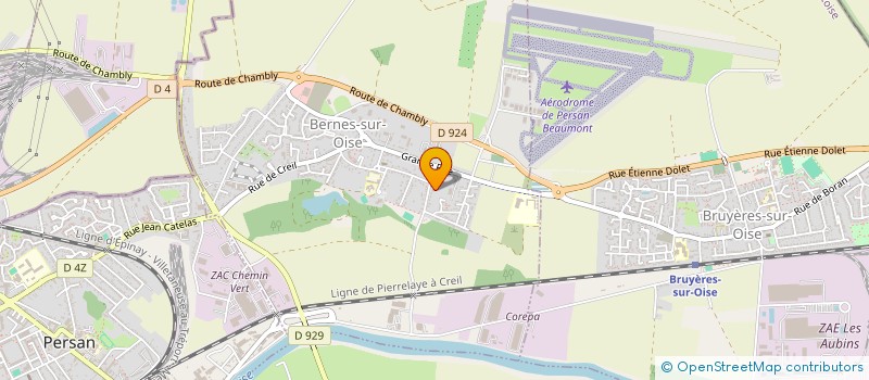 localisation de l'entreprise NSMCK  BERNES-SUR-OISE