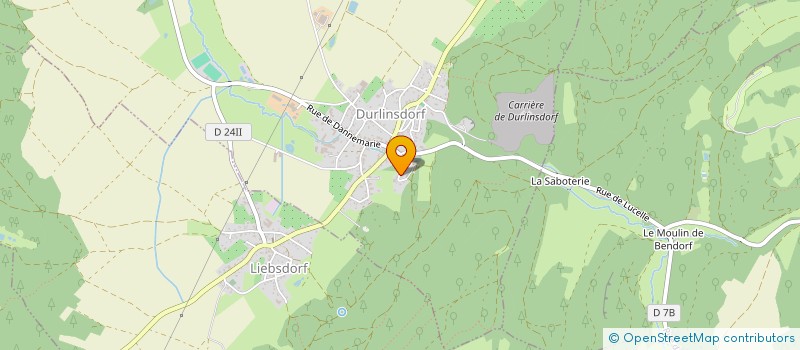 localisation de l'entreprise NSMEYER  BENDORF