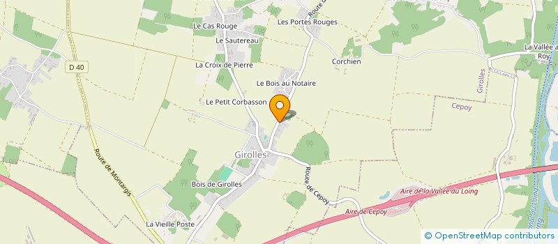 localisation de l'entreprise NSN à GIROLLES