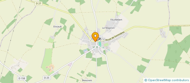 localisation de l'entreprise NSN BARS  ROMAGNE