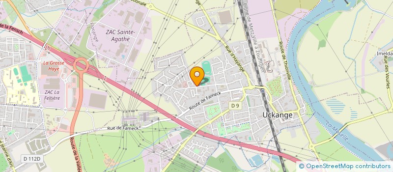 localisation de l'entreprise NSN EXPRESS  UCKANGE