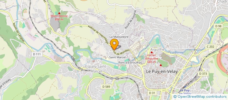 localisation de l'entreprise NSNB  ESPALY-SAINT-MARCEL