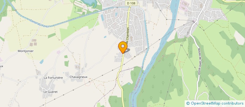 localisation de l'entreprise NSO  SAINT-JUST-SAINT-RAMBERT