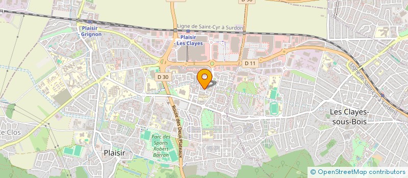 localisation de l'entreprise NSO-NGON (SOLIDARITE) à PLAISIR