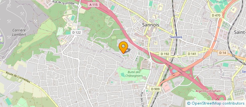 localisation de l'entreprise NSO RENO à SANNOIS