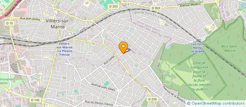 localisation de l'entreprise NSOBAT à LE PLESSIS-TREVISE