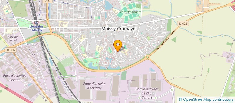 localisation de l'entreprise NSR BARBER  MOISSY-CRAMAYEL