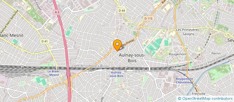 localisation de l'entreprise NSR IMMO à AULNAY-SOUS-BOIS