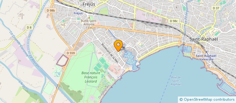 localisation de l'entreprise NSR INTERNATIONAL CONSEILS à FREJUS