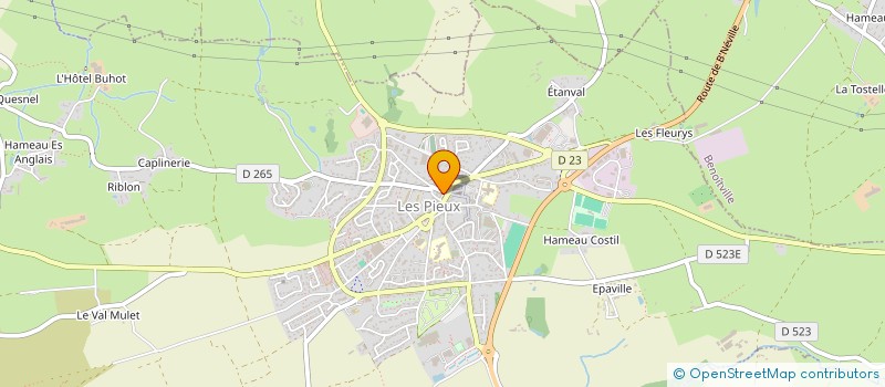 localisation de l'entreprise NSREED  LES PIEUX