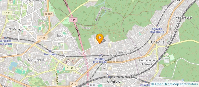 localisation de l'entreprise NSRP  VIROFLAY