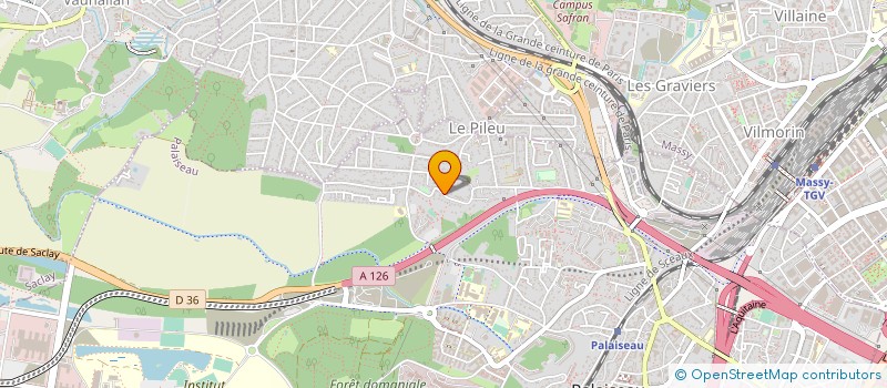 localisation de l'entreprise NSS AUTO à PALAISEAU