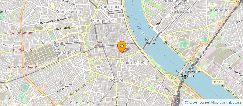 localisation de l'entreprise NST à BORDEAUX