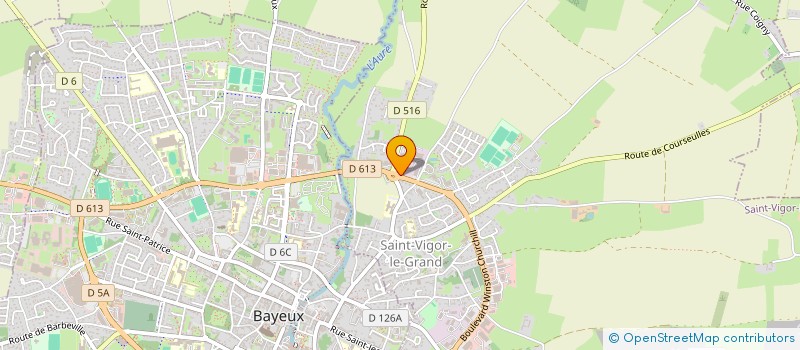 localisation de l'entreprise NST à SAINT-VIGOR-LE-GRAND