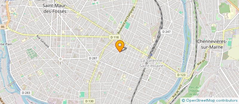 localisation de l'entreprise NST à SAINT-MAUR-DES-FOSSES