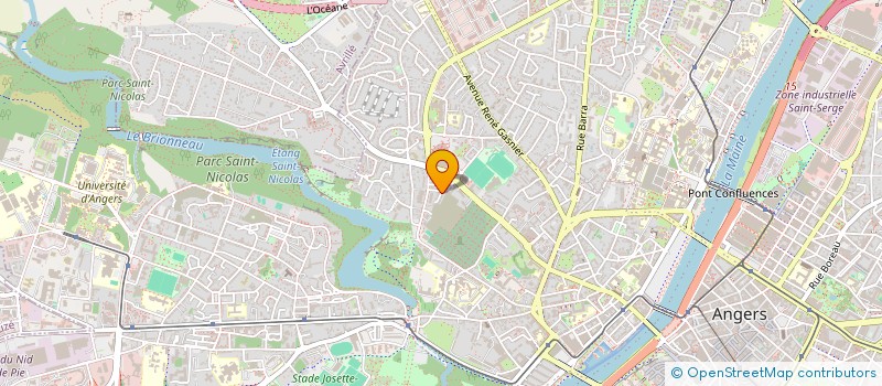 localisation de l'entreprise NST ANGERS  ANGERS